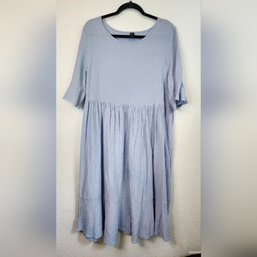 Emery Rose Light Blue‎ Dress, Size XXL